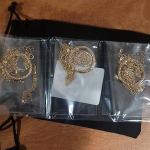 Sun Moon and Stars Necklaces
